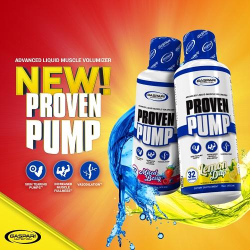 GASPARI NUTRITION プルーブン パンプ ※レモンドロップ 473.2ml