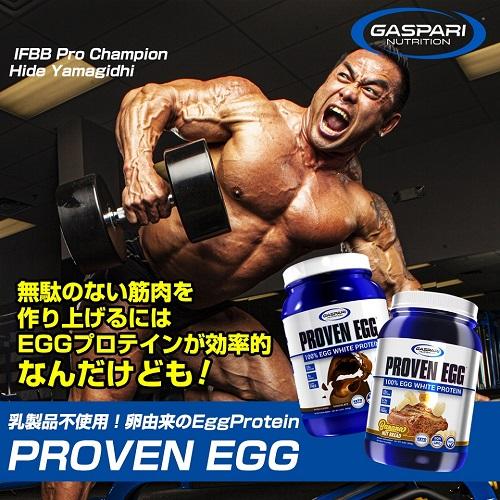 GASPARI NUTRITION プルーブン エッグ(100％エッグプロテイン