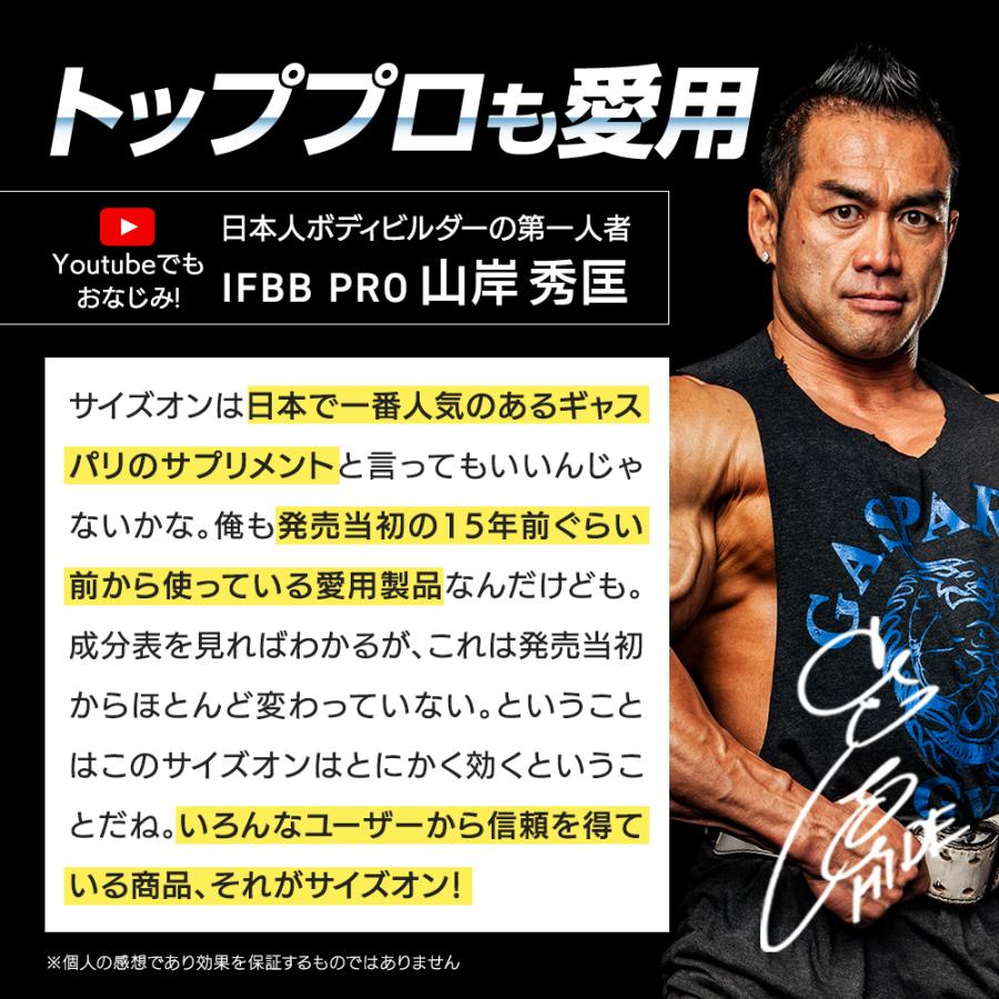 サイズオン マキシマムパフォーマンス Hide's マンゴースプラッシュ 1632g  | 山岸秀匡プロシグネイチャーモデル 日本限定 Gaspari Nutrition | GASPARI NUTRITION | 09