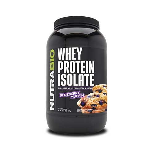 ホエイプロテイン アイソレート ※ブルーベリーマフィン 907g  WHEY PROTEIN ISOLATE  Nutrabio ニュートラバイオ BCAA グルタミン アミノ酸 タンパク質 | 