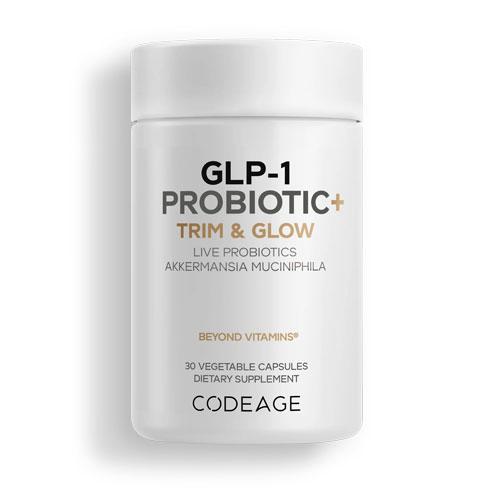 GLP-1 プロバイオティック + トリム＆グロー 90粒 GLP-1 Probiotic+ 90ct CodeAge コードエイジ 酪酸菌 ビフィズス菌 アッカーマンシア菌 GLP1 腸内環境 腸活 | 
