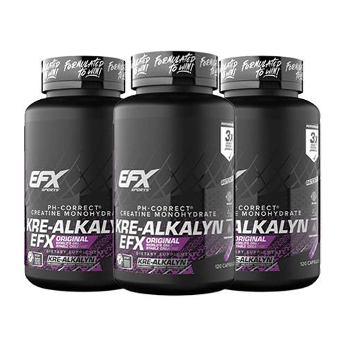 【3個セット】クレアルカリン EFX（高純度 クレアチン ） Kre-Alkalyn EFX 120粒 All American EFX オールアメリカンEFX 筋トレ クレアチンサプリ | 