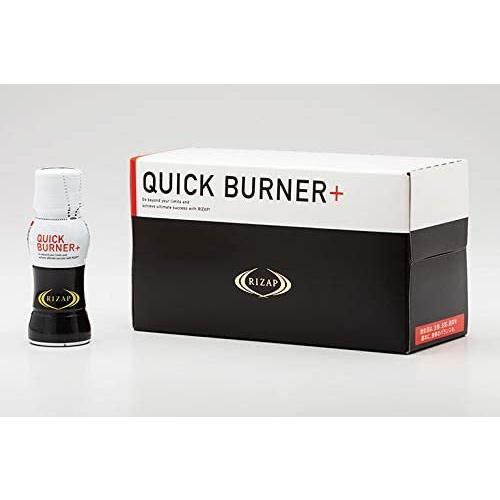 RIZAP QUICK BURNER+ 62ml×10本 3箱 ライザップ RIZAP クイックバーナー QUICK BURNER 10本入り 期限2026年