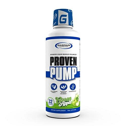 Gaspari Nutrition プルーブン パンプ ※グリーンアップル 473.2ml パンプ感 | 