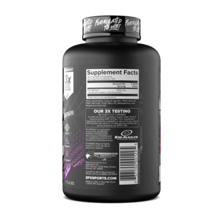 EFXスポーツ クレアルカリン EFX 240粒 カプセル Sports KRE EFXスポーツ クレアルカリン EFX 240粒 カプセル Sports KRE