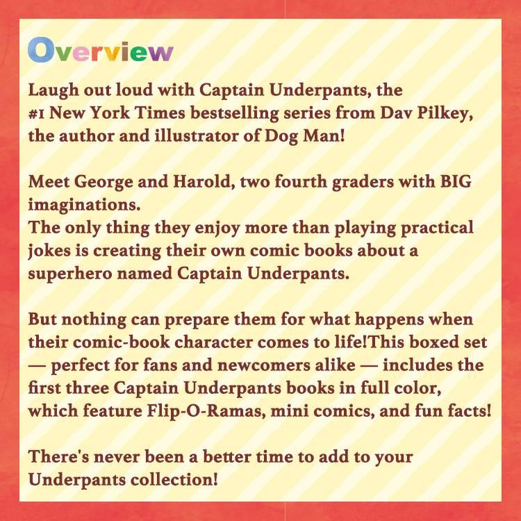 【洋書】キャプテン・アンダーパンツ カラーコレクション [デイブ・ピルキー］The Captain Underpants Color Collection [Dav Pilkey]｜supplefactory｜02