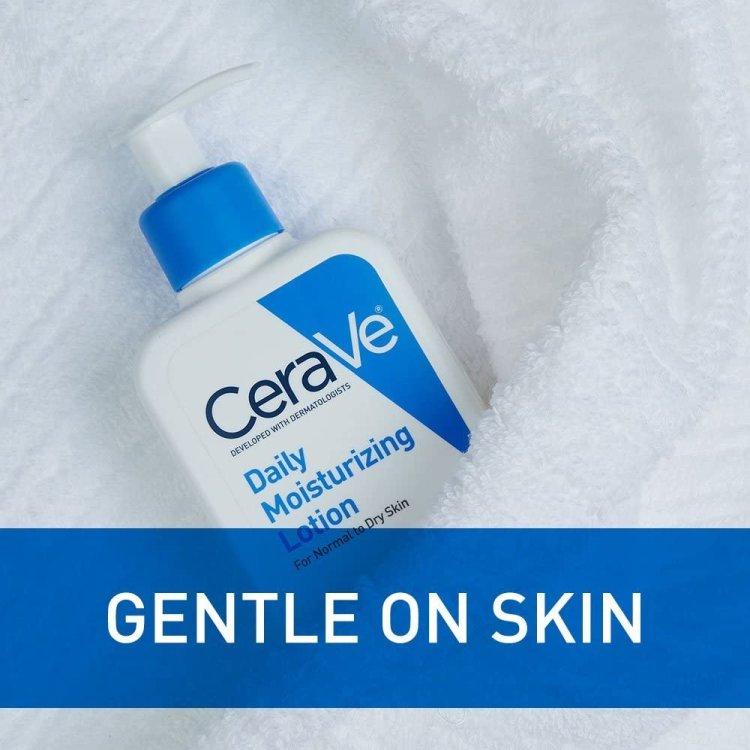 セラヴィ デイリーモイスチャーライジング ローション 無香料 237ml (8floz) CeraVe Daily Moisturizing Lotion for Dry Skin ボディローション 保湿｜supplefactory｜06