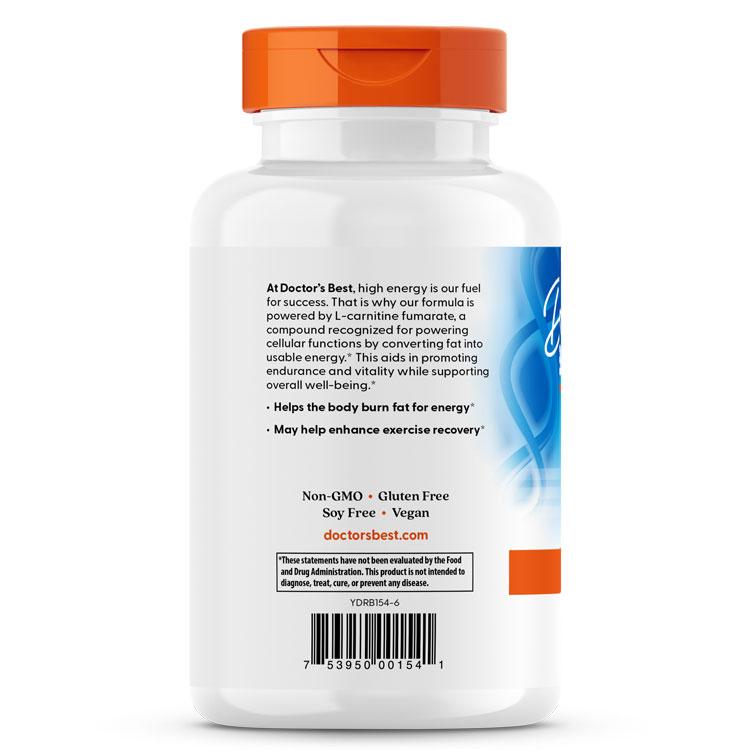 L-カルニチンフマル酸塩 500mg 180粒 Doctor's BEST ドクターズベスト