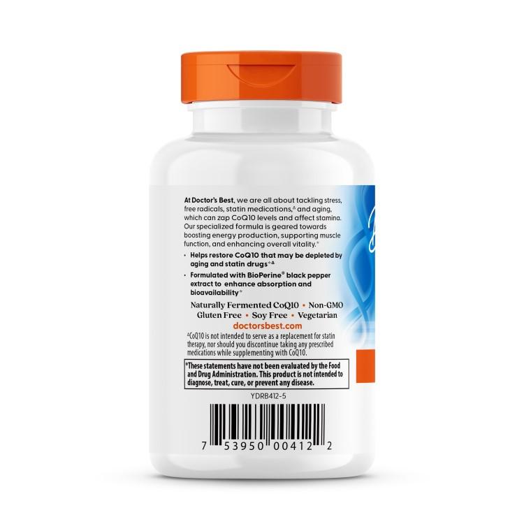 ドクターズベスト コエンザイムQ10 200mg バイオペリン配合 60粒