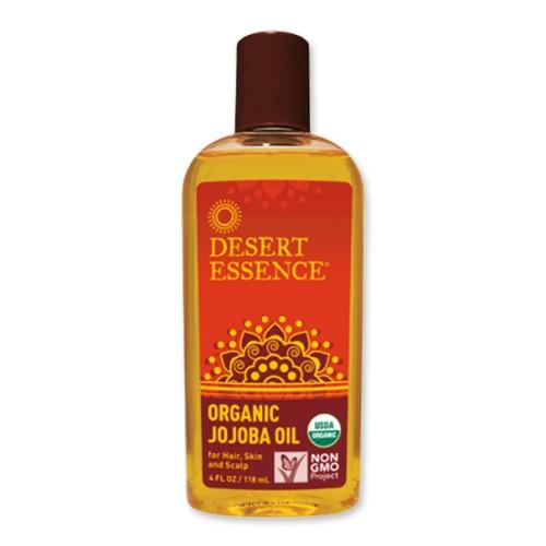 DESERT ESSENCE オーガニック ホホバオイル ヘアー スキン 頭皮用 118ml デザートエッセンス｜supplefactory