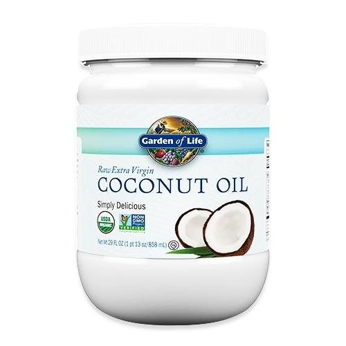 1155円 おすすめネット エキストラ バージン ココナッツオイル 858ml 29floz 57回分 Garden Of Life ガーデンオブライフ