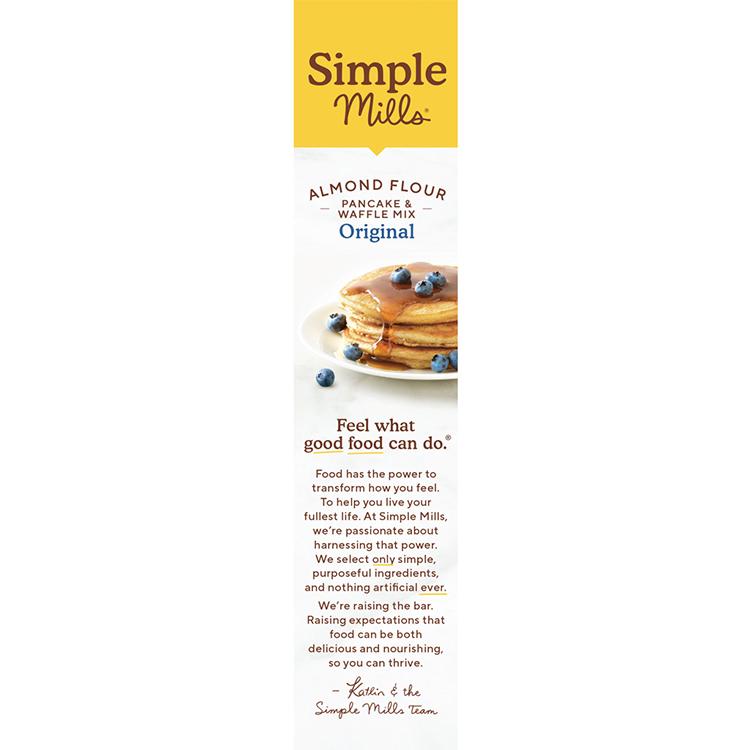 シンプルミルズ パンケーキ&ワッフル ミックス 303g (10.7oz) Simple Mills Almond Flour Baking Mixes Pancake & Waffle Mix パンケーキミックス｜supplefactory｜05