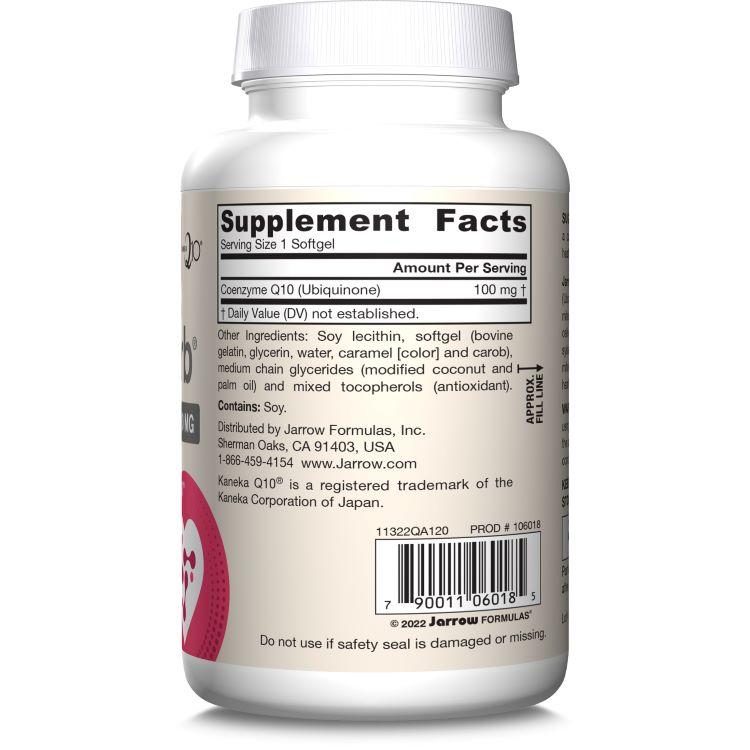 コエンザイムQ10 Q-Absorb 100mg 120粒 Jarrow Formulas コエンザイムQ10 Q-Absorb 100mg 120粒 Jarrow Formulas