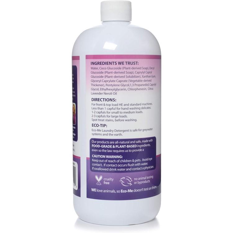 エコ ミー 洗濯用洗剤 ラベンダーブロッサムの香り 946ml (32 fl oz) Eco Me Laundry Detergent Lavender Blossom ランドリー｜supplefactory｜04
