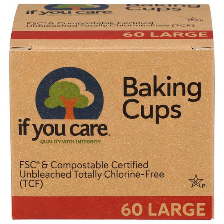 6個セット]イフユーケア ラージベーキングカップ If You Care Baking