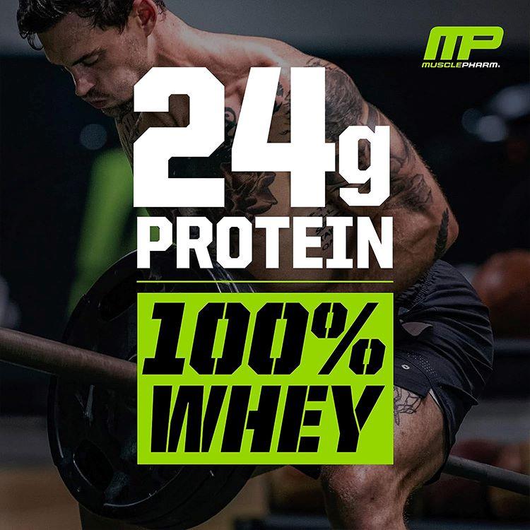 マッスルファーム コンバット 100%ホエイ プロテイン バナナクリーム味 2.24kg (5LB) MusclePharm Combat 100% Whey Banana Cream パウダー｜supplefactory｜04