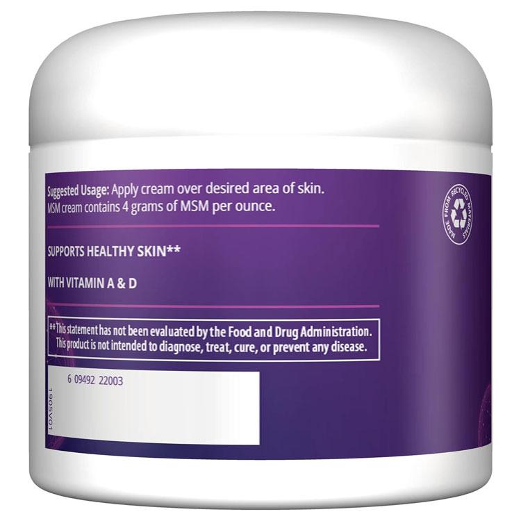 MSM クリーム 113g 4oz MRM エムアールエム ズキズキ カサカサ