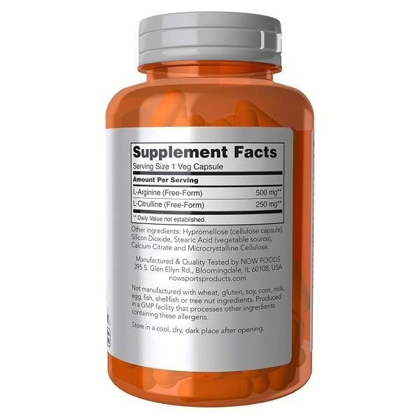 Lアルギニン 500mg Lシトルリン 250mg 120粒 《約60日分》NOW Foods (ナウフーズ) :NF-00037:米国サプリのNatural Harmony - 通販 - Yahoo!ショッピング Lアルギニン 500mg Lシトルリン 250mg 120粒 《約60日分》NOW Foods (ナウフーズ) :NF-00037:米国サプリのNatural Harmony - 通販 - Yahoo!ショッピング