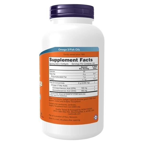 NOW Foods スーパーオメガEPA 240粒 ソフトジェル ナウフーズ Super Omega EPA 240Softgels NF