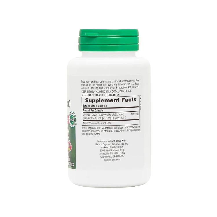 ネイチャーズプラス ハーブアクティブ リコリスDGL 500mg カプセル 60
