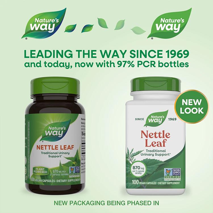 ネイチャーズウェイ ネトルリーフ サプリメント 870mg 100粒 Nature's