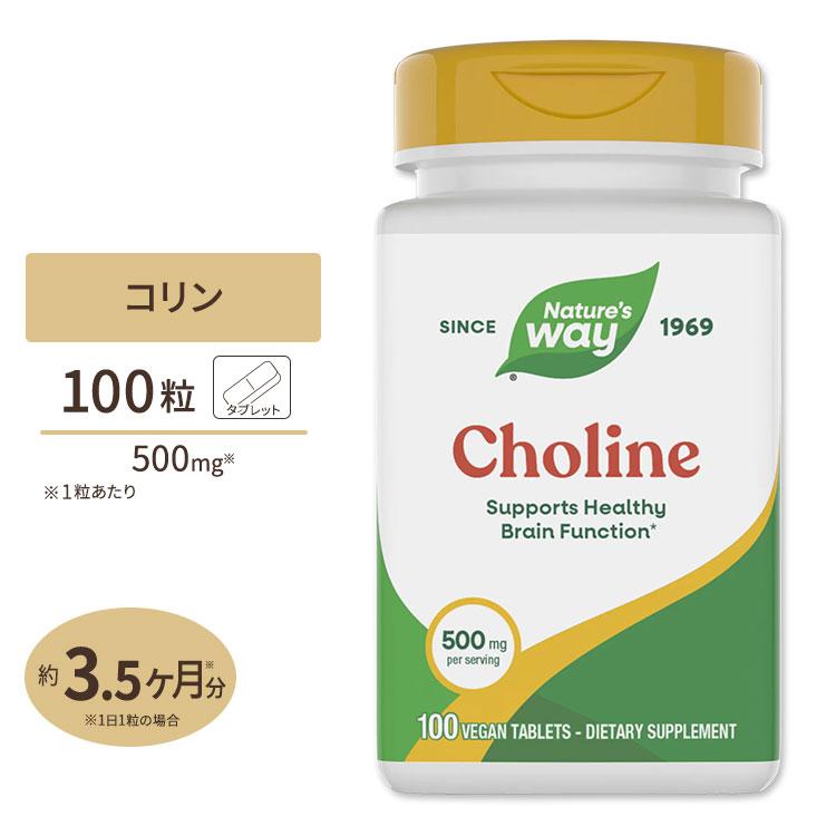 ネイチャーズウェイ コリン 500mg 100粒 Nature