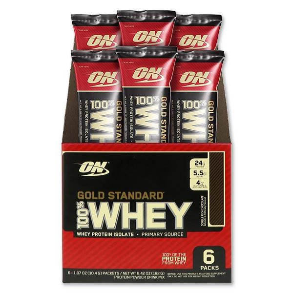 ゴールドスタンダード 100 ホエイプロテイン ダブルリッチチョコレート 6本 各30 4g 1 09oz Optimum Nutrition オプティマムニュートリション Op 954 米国サプリのnatural Harmony 通販 Yahoo ショッピング