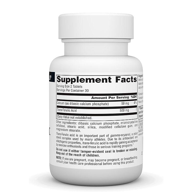 Source Naturals（ソースナチュラルズ） トランスフェルラ酸 60粒