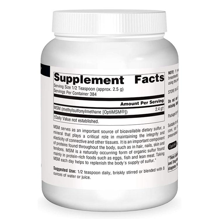 Source Naturals（ソースナチュラルズ） MSM 1,000g (35oz) パウダー