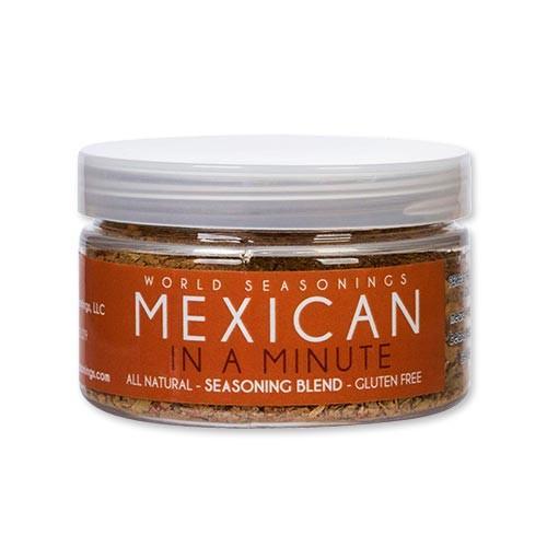 メキシカン・イン・ア・ミニッツ シーズニングブレンド 80g （2.8oz） World Seasonings （ワールドシーズニングス