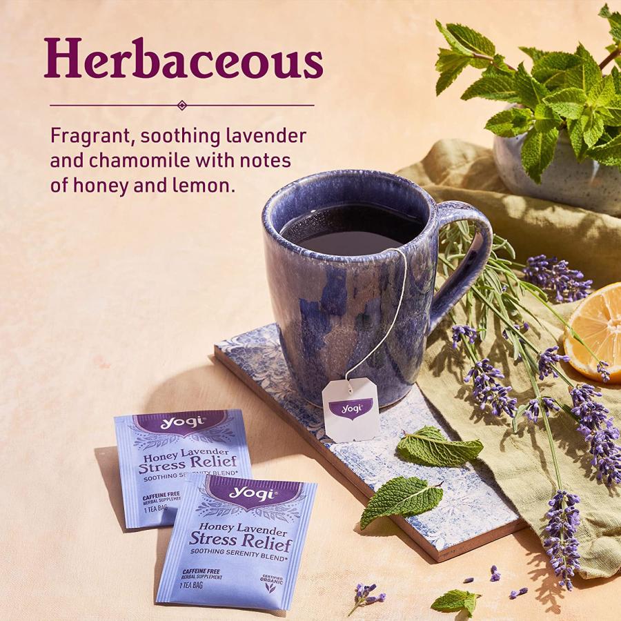 yogi（ヨギ） ヨギティー ハニーラベンダー ハーブティー 16包 29g