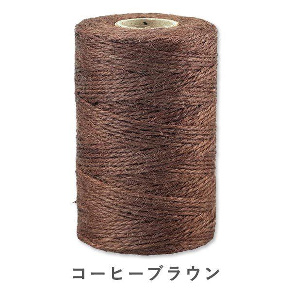 ハンドメイド : 麻混 ひも １㎜ ２color３m スプール ミニチュア糸巻き クーポンあり】麻ひも 全18色 約100m(328 Feet) カラースプール