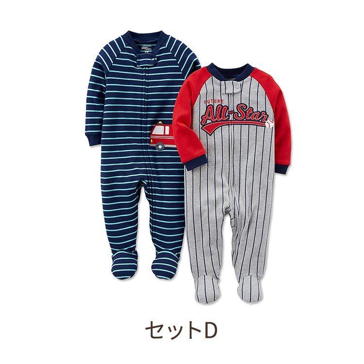 シンプル ジョイズ バイ カーターズ ベビー服 長袖 足付き 