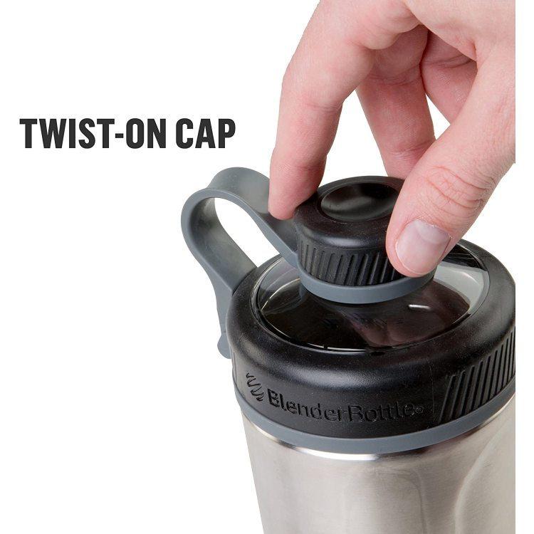 ブレンダーボトル ラディアンステンレス シェイカーボトル オーシャンブルー 768ml (26oz) Blender Bottle