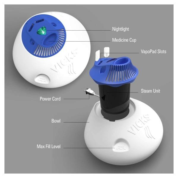 お取り寄せ】 Amazon.co.jp: Vicks ヴィックス スチーム式加湿器 お取り寄せ】 Amazon.co.jp: Vicks ヴィックス スチーム式加湿器