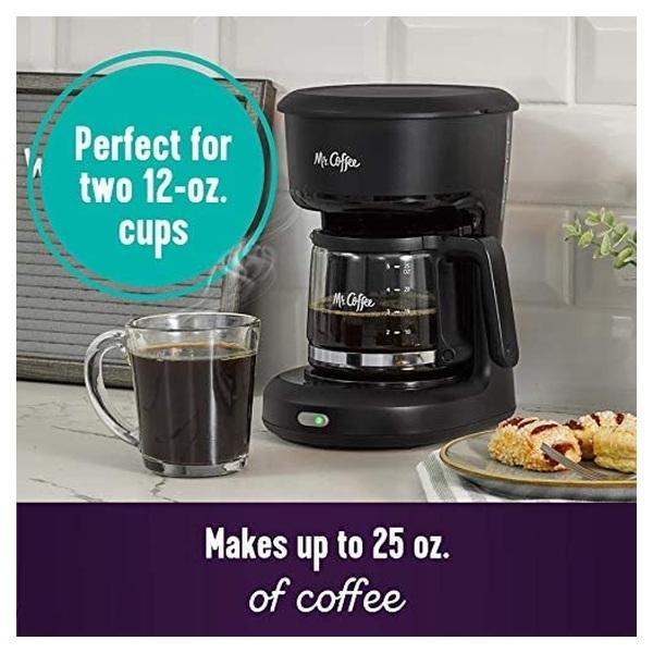 ミスターコーヒー コーヒーメーカー 5カップ ブラック 黒 Mr. Coffee 5