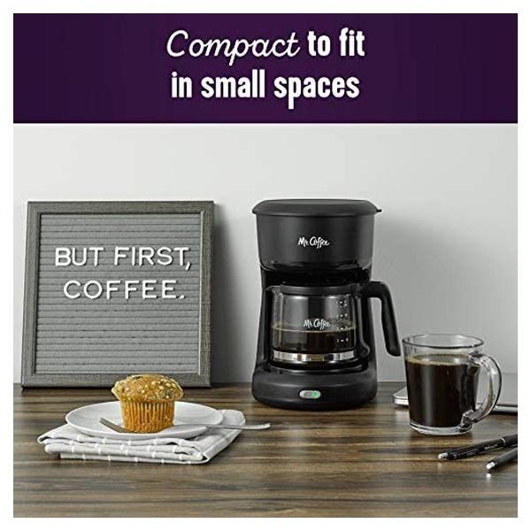 ミスターコーヒー コーヒーメーカー 5カップ ブラック 黒 Mr. Coffee 5