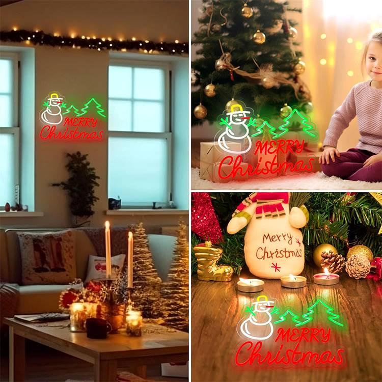 クリスマス ネオンサイン レッド クリスマスライト Christmas Neon