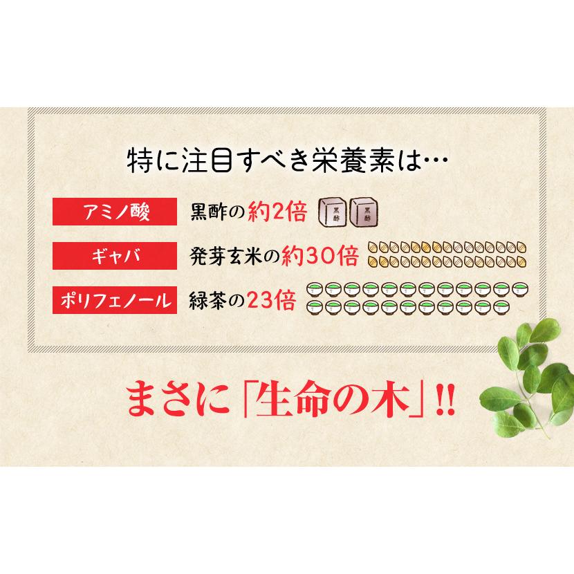 モリンガ茶 160g(2g×80包) 1200円　ティーバッグ 八重撫子｜suppleherb｜07