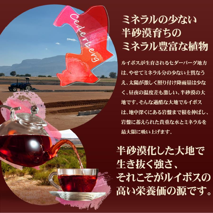 ルイボスティー オーガニック 130包 【1包9.9円】八重撫子 ティーバッグ ルイボス茶 水出し可 送料無料 お茶 有機栽培 ティーパック | 八重撫子 | 09