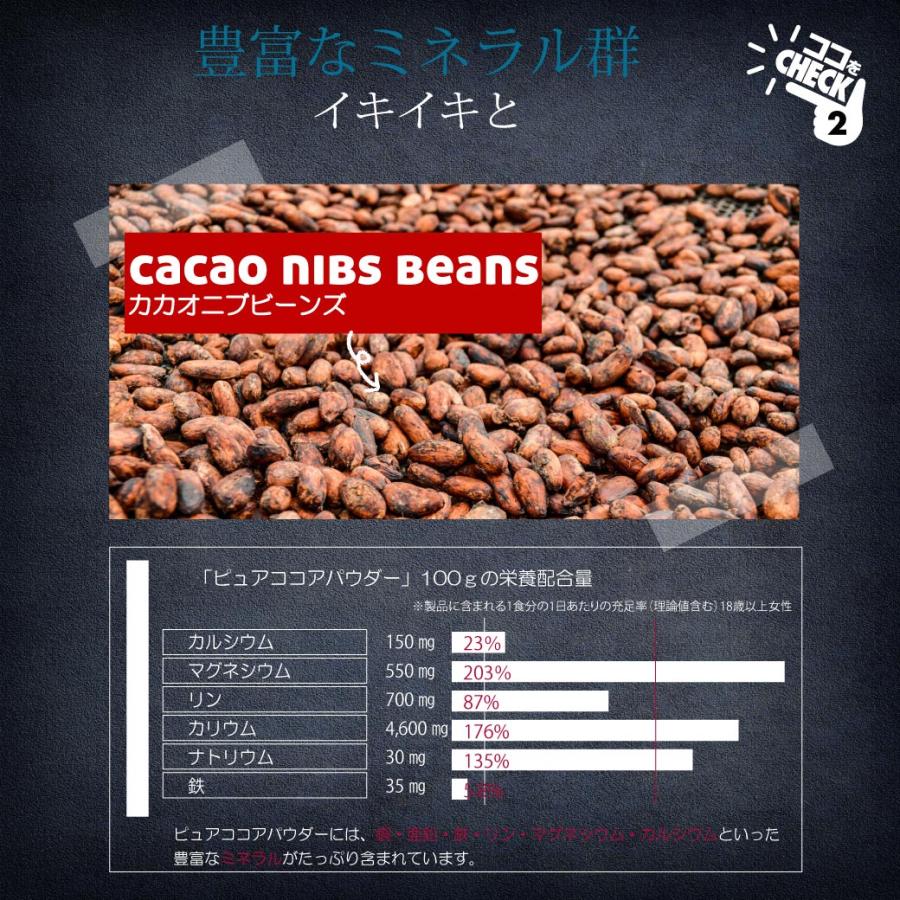 送料無料 ピュアココアパウダー 500g 純ココア 無糖 カカオ豆100％ インドネシア産 無香料 無着色 無添加 砂糖不使用 ココアパウダー ココア 純 大容量 業務用 |  | 10