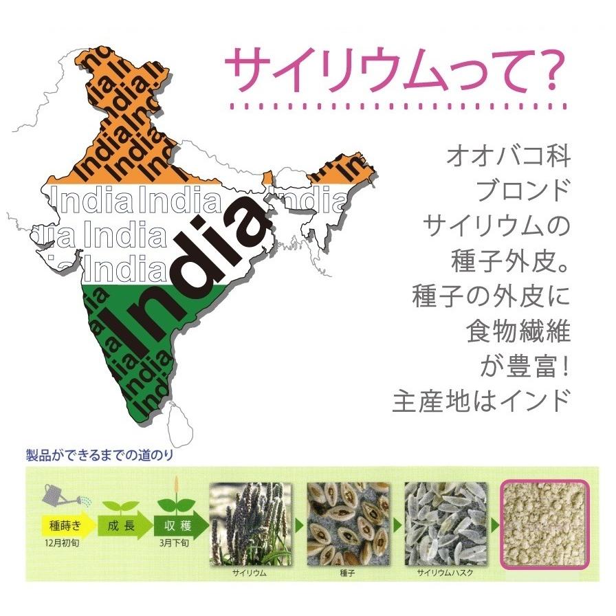 サイリウム 180g オオバコ　送料無料 国内製造 インド産 糖質ゼロ 糖質制限 食物繊維 無添加・無保存料 ダイエット 置換｜supplemarche｜04