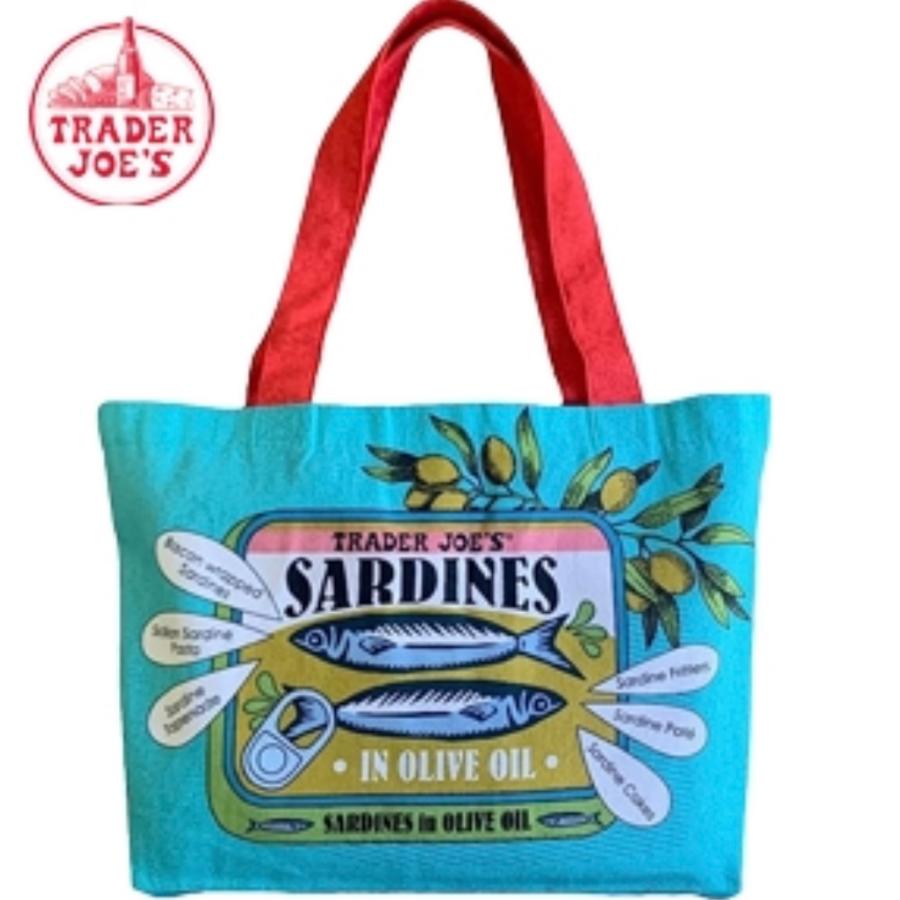 Trader Joe’s ☆ 未使用 エコバッグ シークレット セット トレーダージョーズ TRADER JOE'S エコバッグ （イワシ）限定デザイン