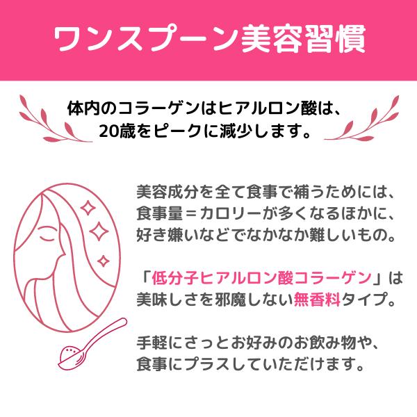 オリヒロ 低分子ヒアルロン酸コラーゲン 顆粒タイプ 180g / コラーゲン 低分子ヒアルロン酸 グルコサミン セラミド　｜supplement-fan｜05