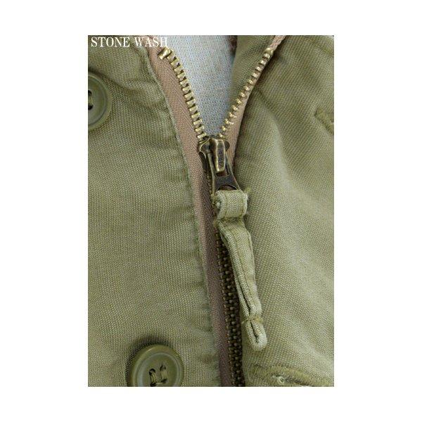 アメリカ軍 N-1 デッキジャケット 34 Sサイズ ストーンウォッシュ加工