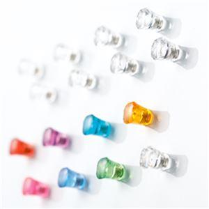 (まとめ) ソニック PM プルマグネット ピンタイプ 直径12×高さ13mm 色込 MG-787 1パック(8個) 〔×15セット〕の画像
