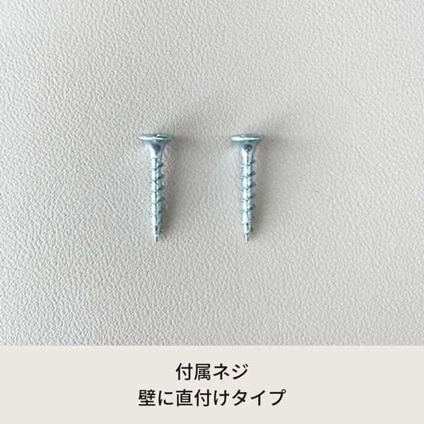 30本セット〕コートハンガー〔4玉〕 (ナチュラル) 幅85cm 壁掛けフック