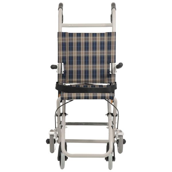コンパクト介助車/介助式車椅子 〔テイコブアルミ製〕 折り畳み 跳ね上げ式肘掛け シートベルト付き 〔介護用品 福祉用品〕 コンパクト介助車/介助式車椅子 折り畳み 跳ね上げ式肘掛け シートベルト付き 〔介護用品 福祉用品〕