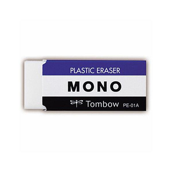まとめ） トンボ鉛筆MONO消しゴム（PE-01A） JHA-061 1箱（18個） 〔×5