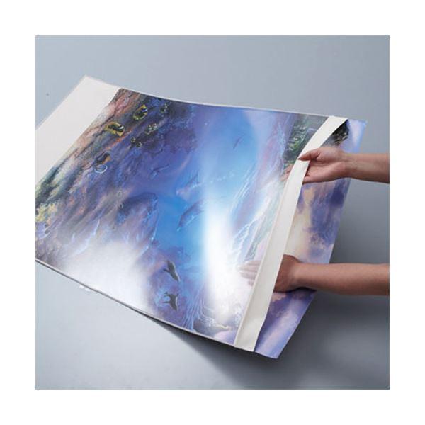 シンエイ ポスターグリップシルバー（艶有）屋外用 A1 外寸901&times;654mm パックシート入仕様 PG-32R 1枚